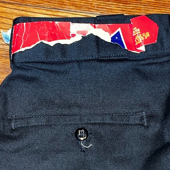 NOS Deadstock Dickies men’s 36X30 black work pants vintage made in USA - Picture 4 of 9